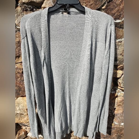 Worthington open front cardigan gray Women's Tall Size XXLT - Picture 1 of 14